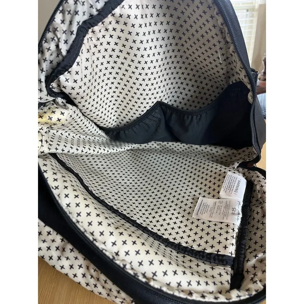Petunia Pickle Bottom | Meta Backpack Matte Black Diaper Bag